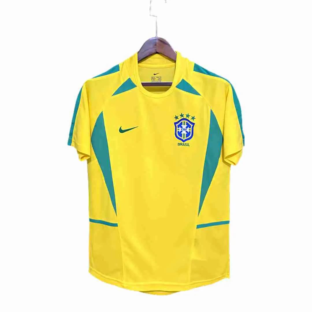 Camisa Brasil Retrô 2002 - Ronaldo