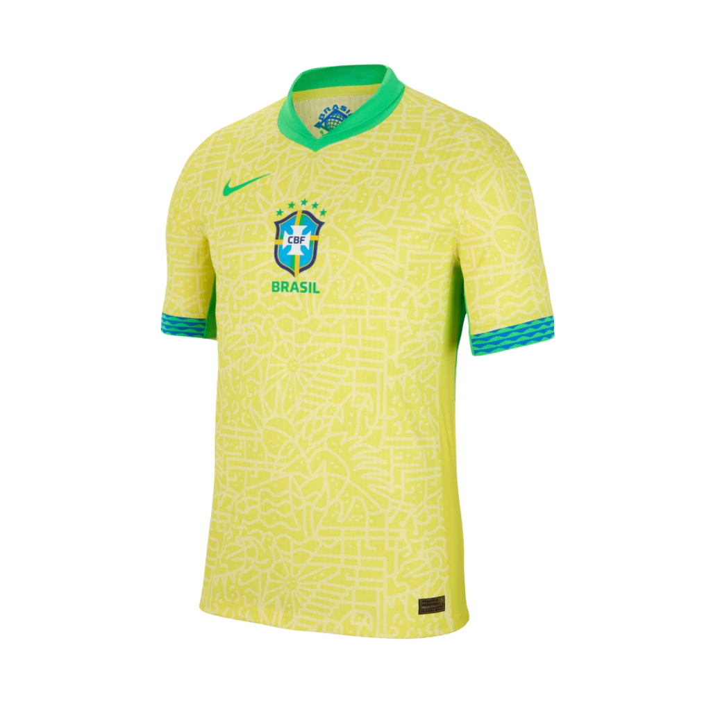 Camisa Brasil Titular 2024/25 - Amarela