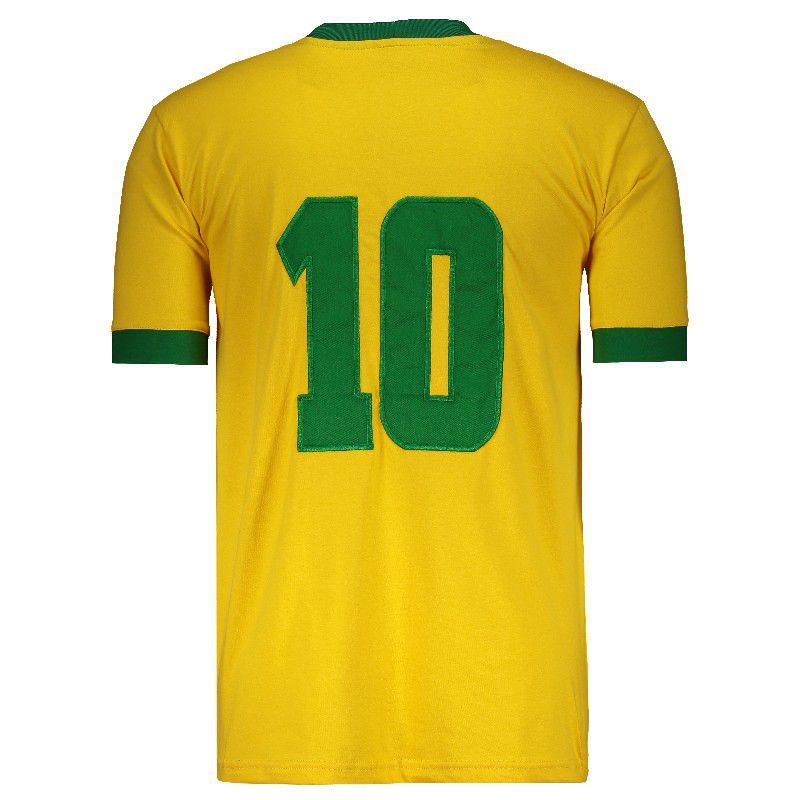 Camisa Brasil Retrô 1970 - Pelé